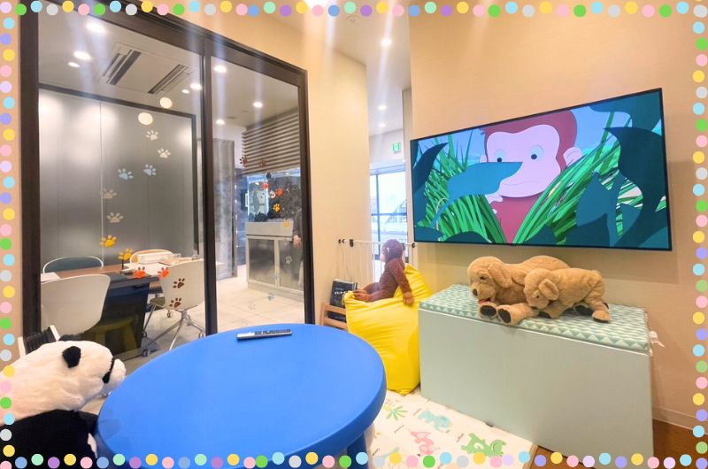 【お子様連れのお客様へ】キッズスペースご利用いただけます！